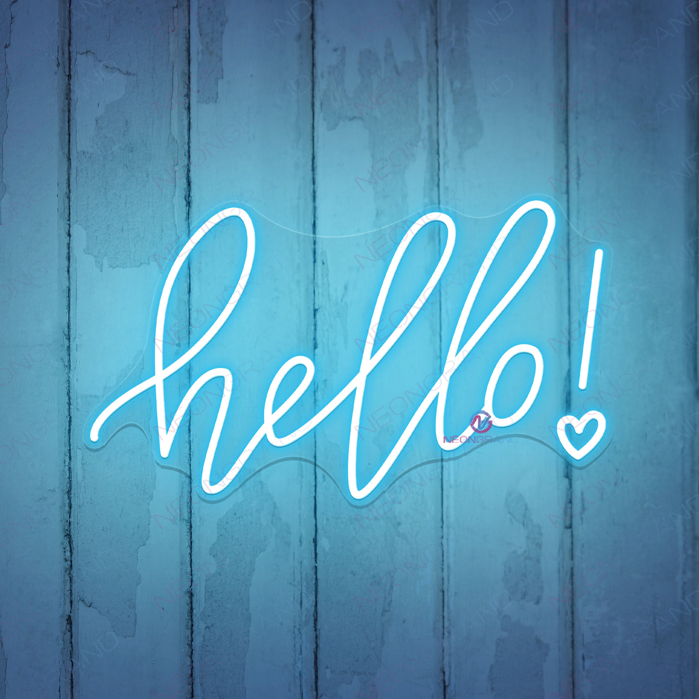 Hello Neon Sign Led Word Light - NeonGrand