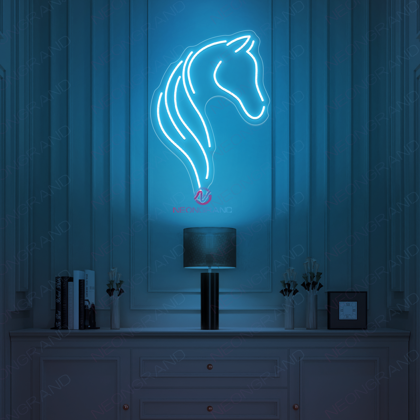 Horse Neon Sign Cool LED Light For Room