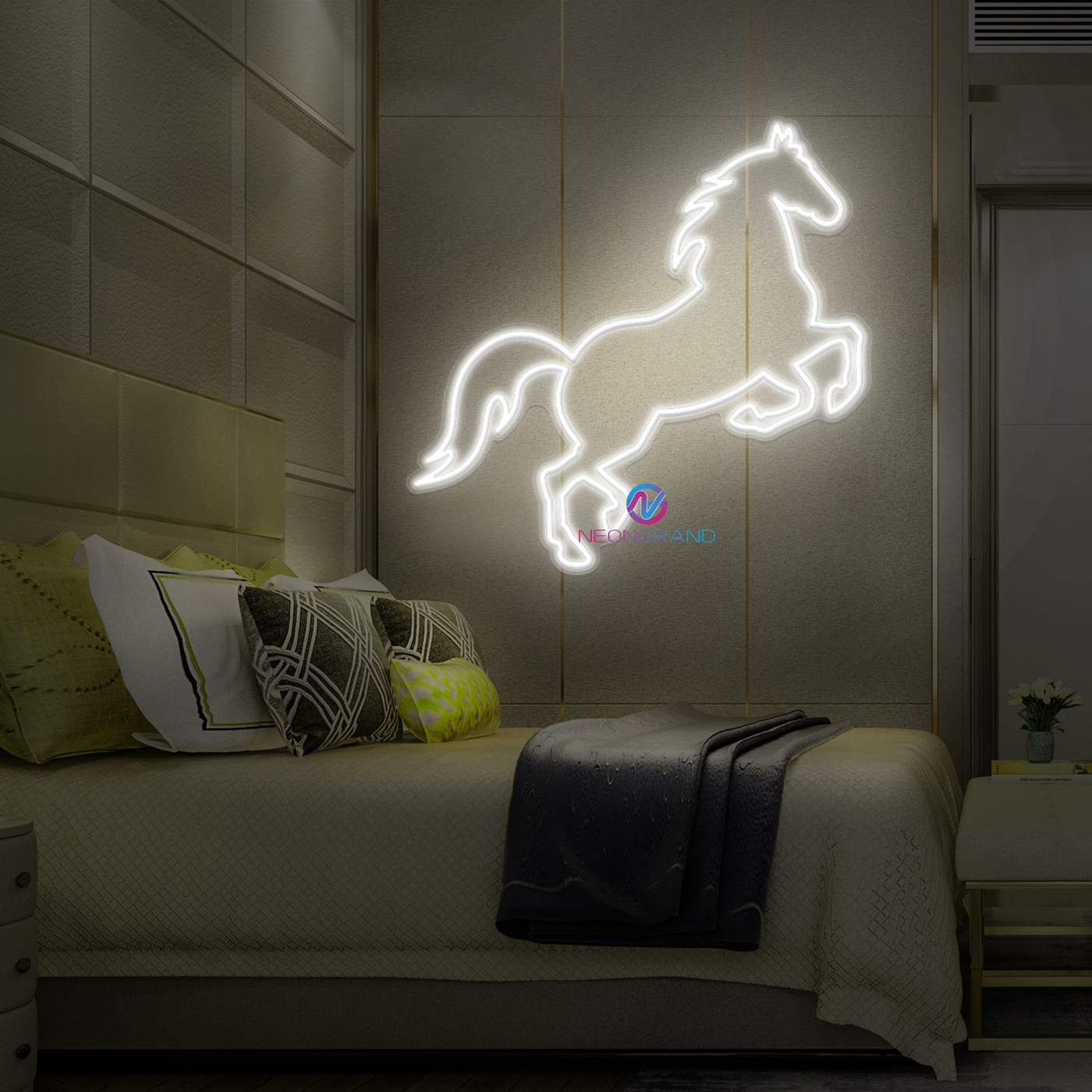 Horse Neon Sign Cool Led Light