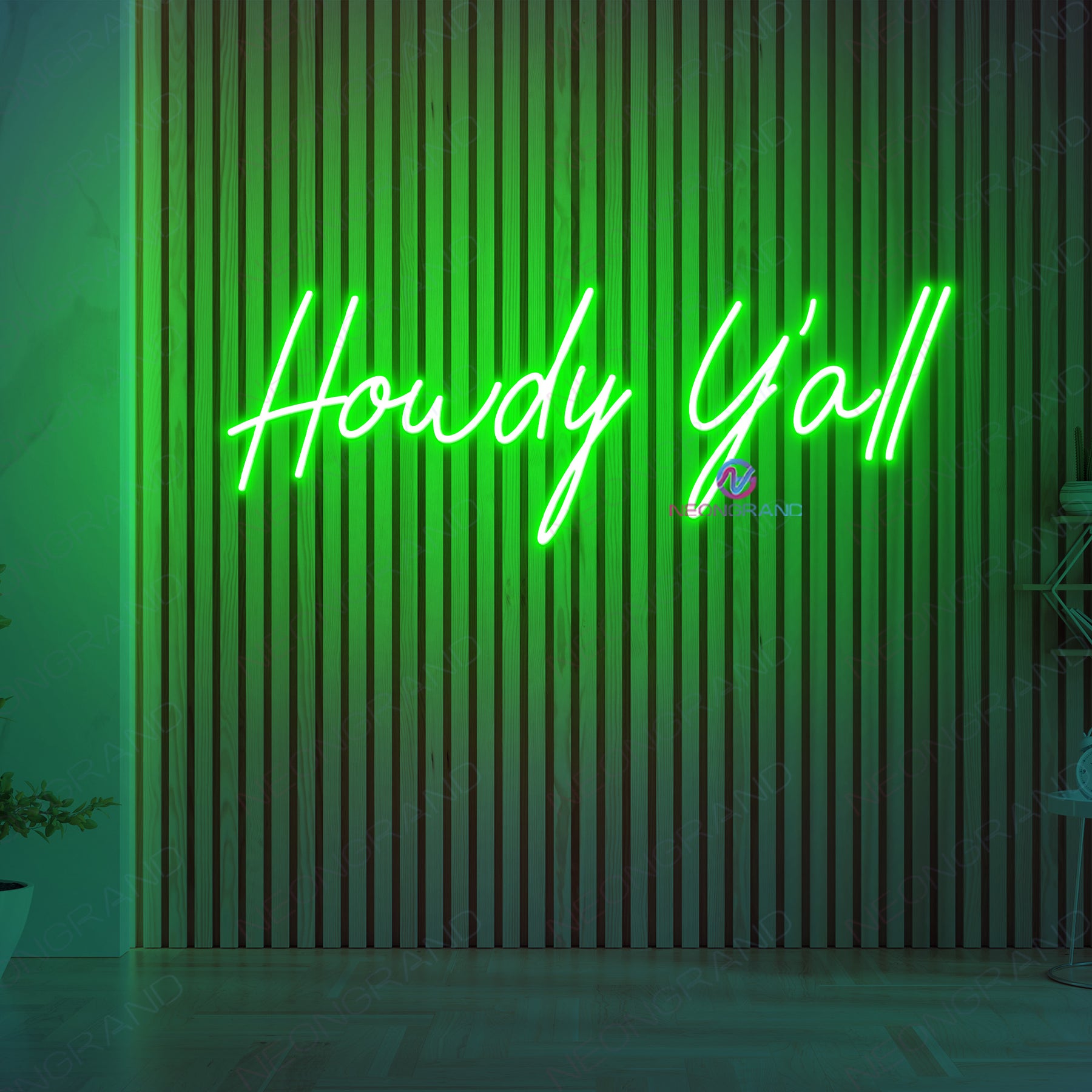 Howdy Neon Sign Led Howdy Light Up Sign - NeonGrand
