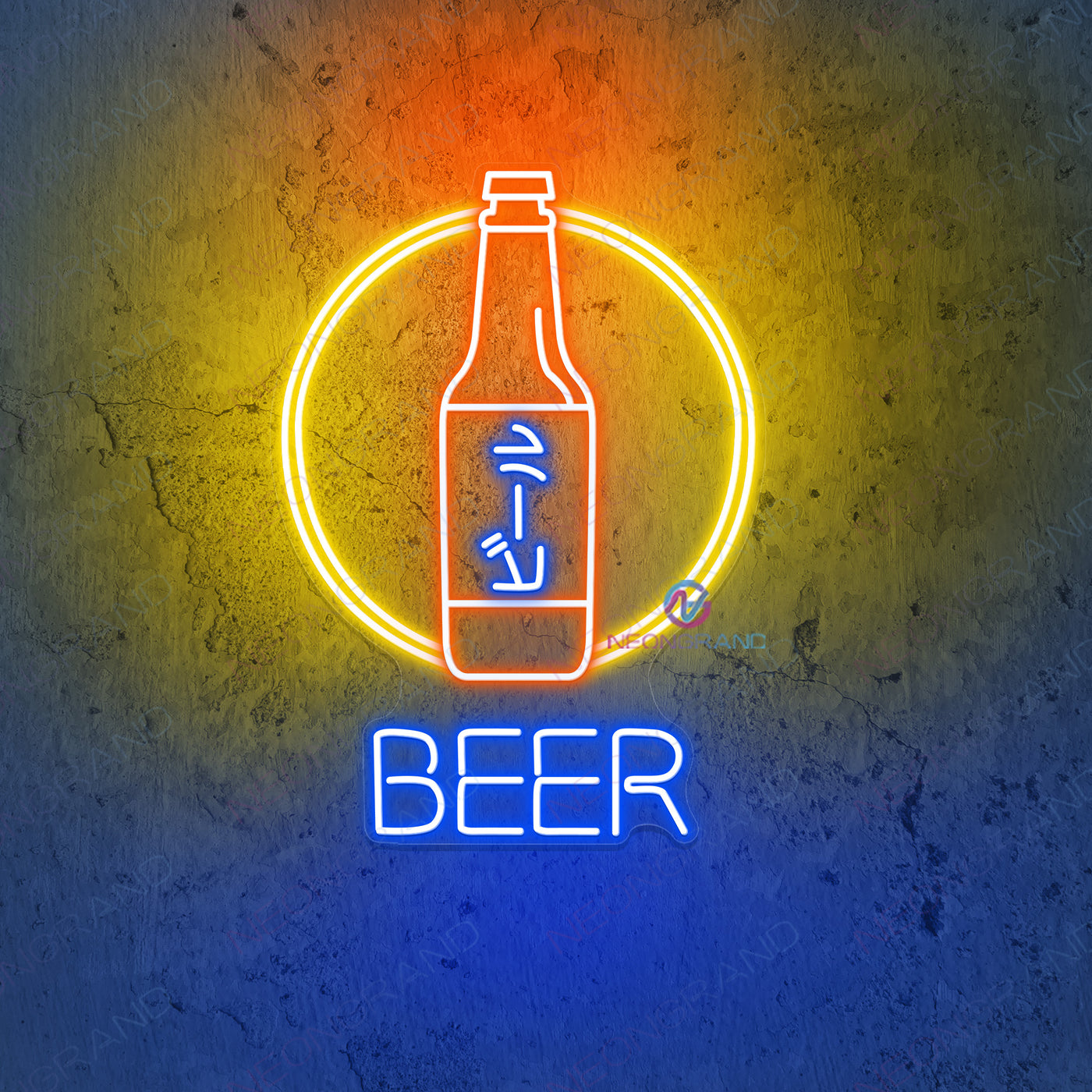 Japanese Beer Neon Sign Led Light