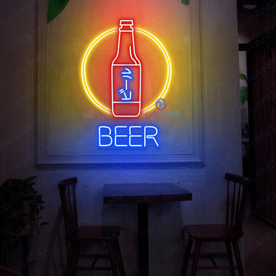 Japanese Beer Neon Sign Alcohol Drink Led Light