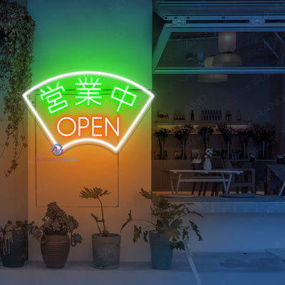 Japanese Open Neon Sign Business Led Light