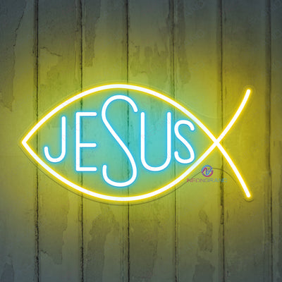 Jesus Fish Neon Sign Cool Neon Sign