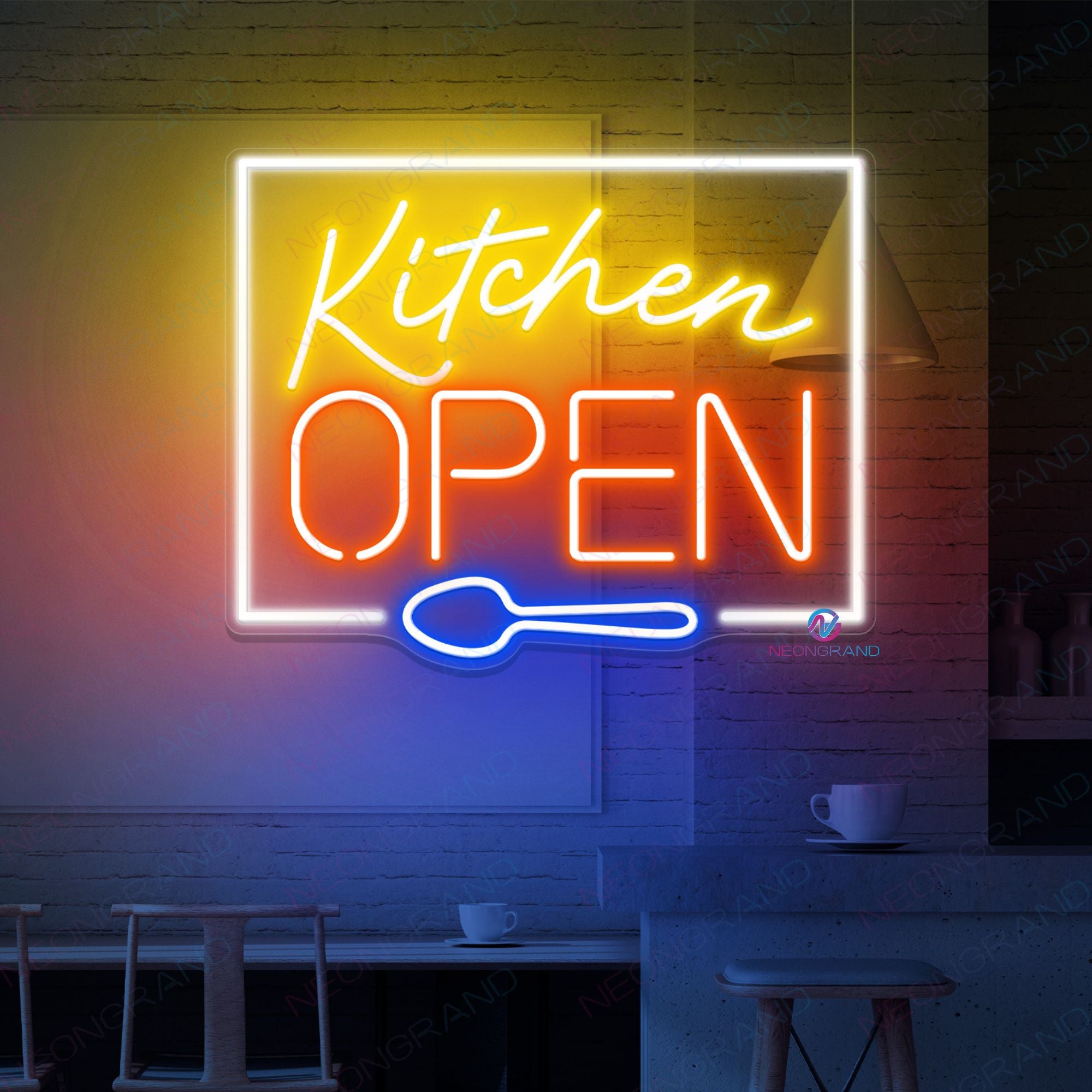 Kitchen Open Neon Sign Business Led Light - NeonGrand