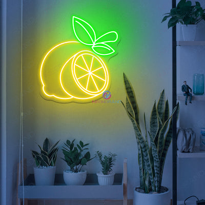 Lemon Neon Sign Cool Led Light