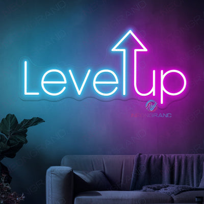 Level Up Neon Sign Gaming Room LED Light