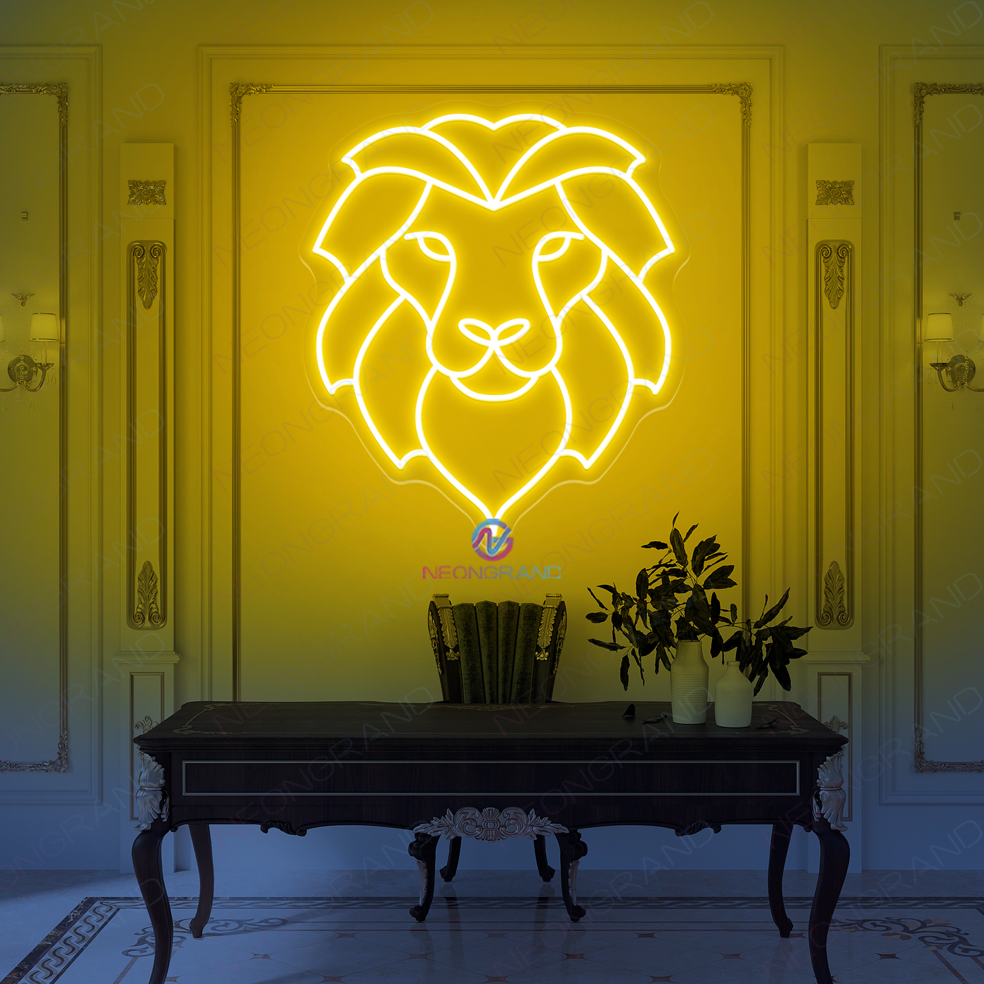 Lion Neon Sign Cool Led Light