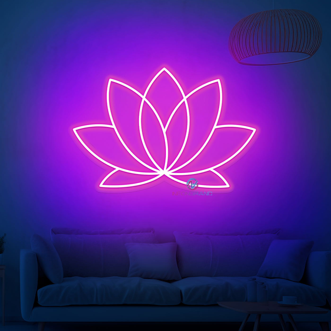 Lotus Neon Sign Cool Led Light