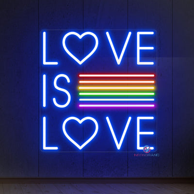 Love Is Love Neon Sign LGBTQ+ Led Light