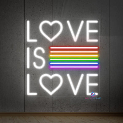 Love Is Love Neon Sign LGBTQ+ Led Light