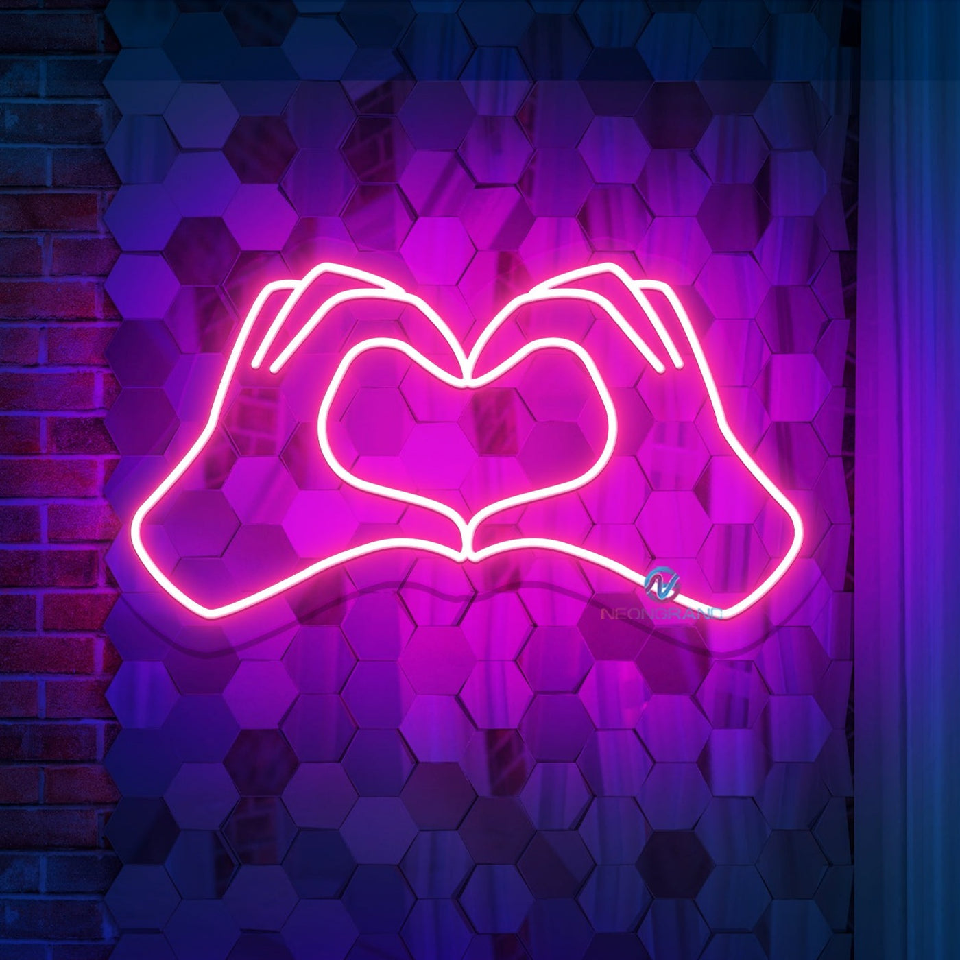 Love Neon Sign Heart Sign Led Light