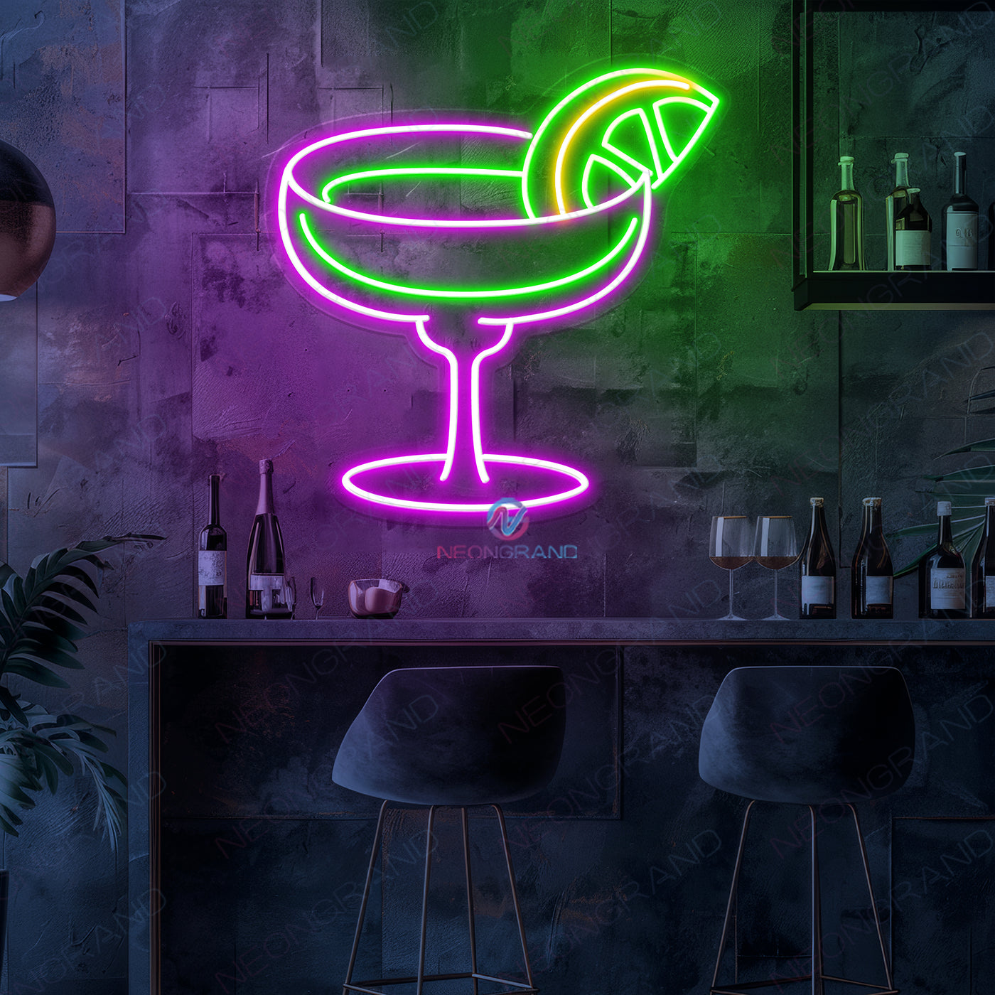 Margarita Neon Sign Bar Led Light