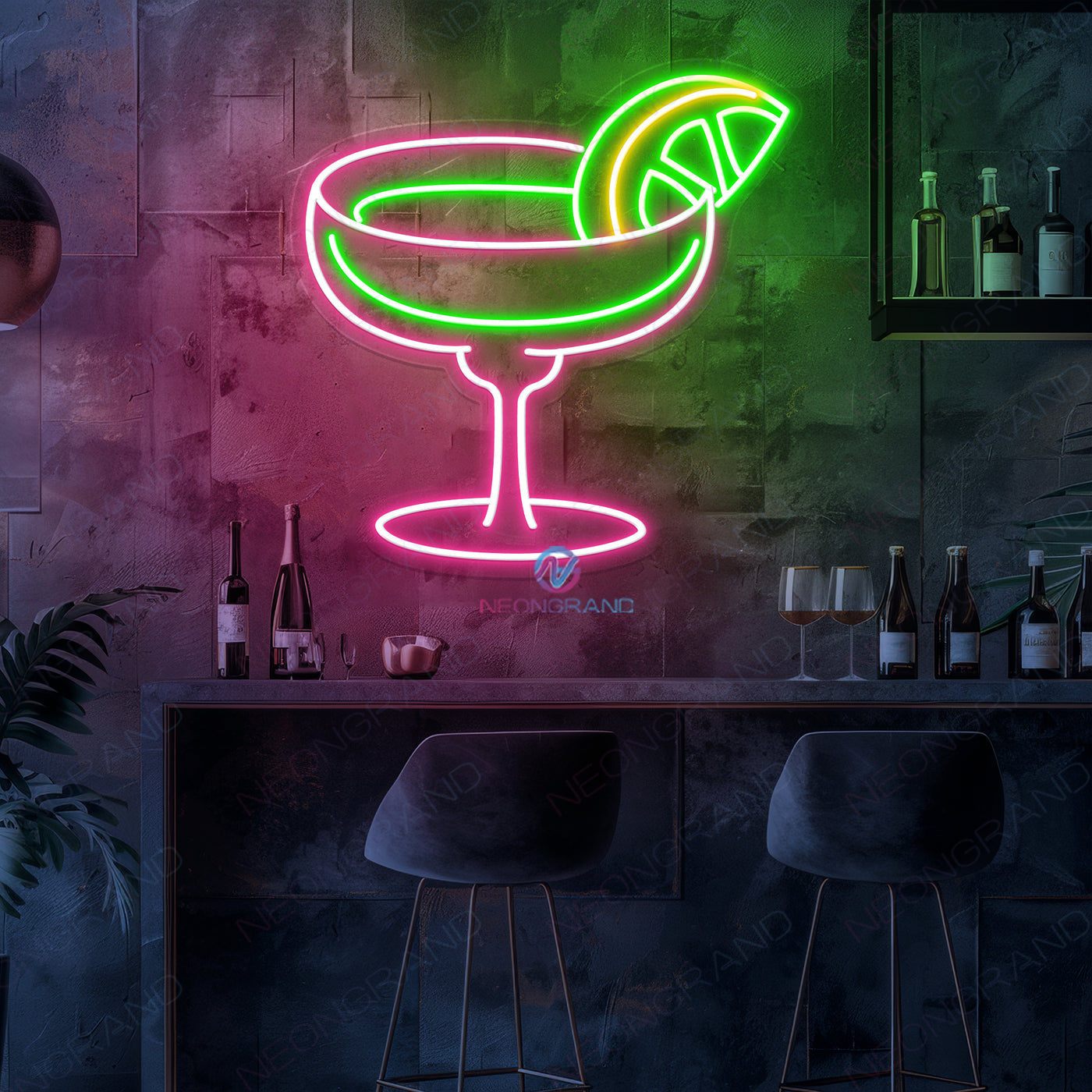 Margarita Neon Sign Bar Led Light