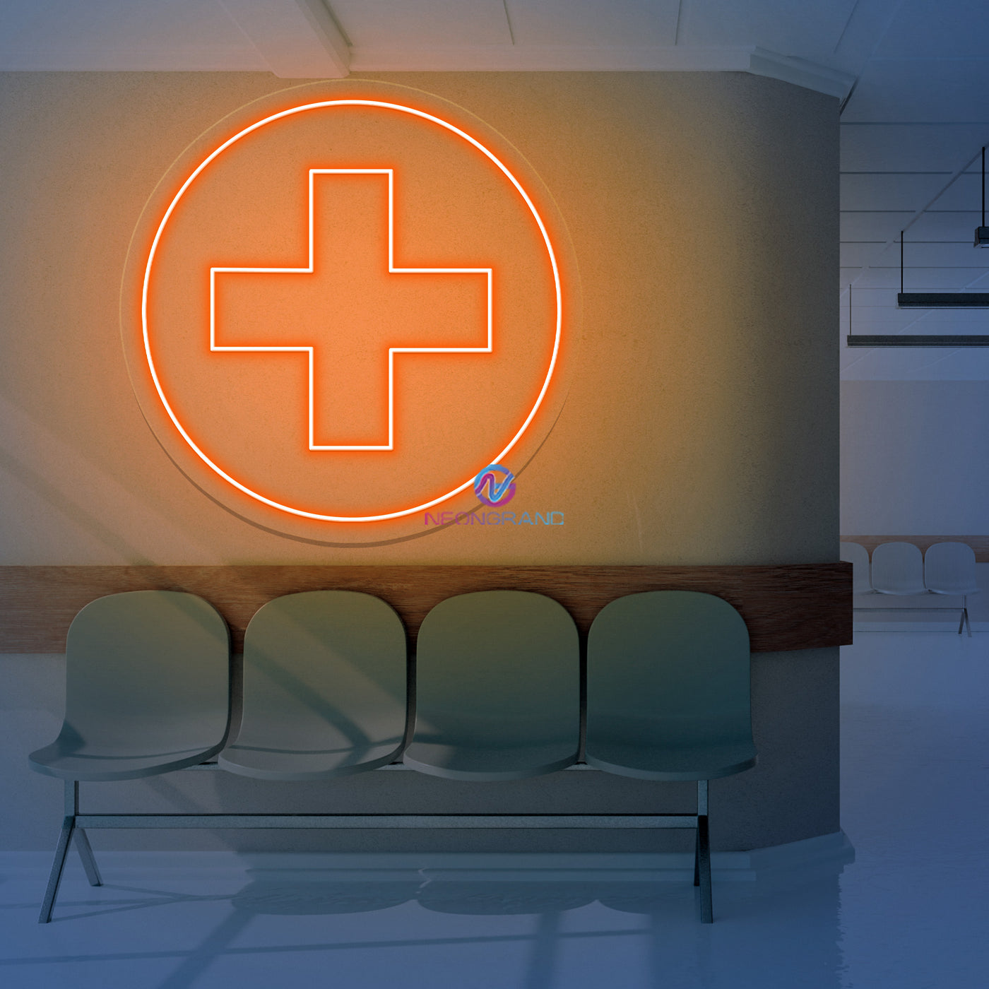 Medical Neon Sign Led Light For Hospital