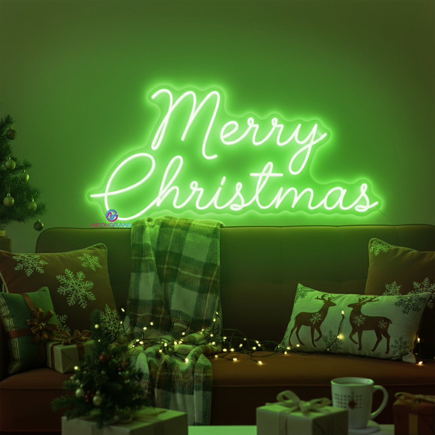 Merry Christmas Neon Light Xmas LED Sign