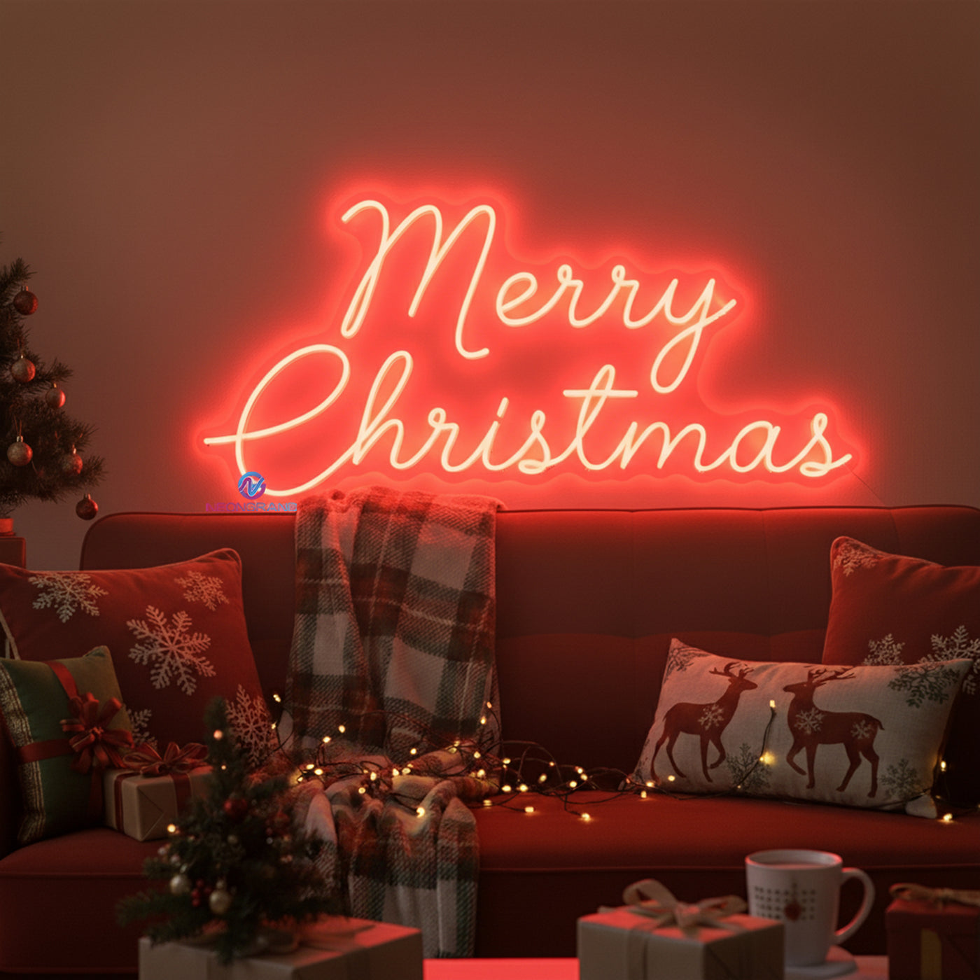 Merry Christmas Neon Light Xmas LED Sign