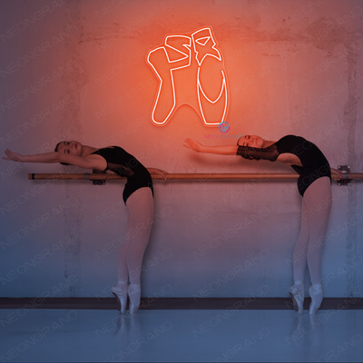 Dance Neon Sign Ballet Shoes LED Light