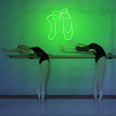 Dance Neon Sign Ballet Shoes LED Light
