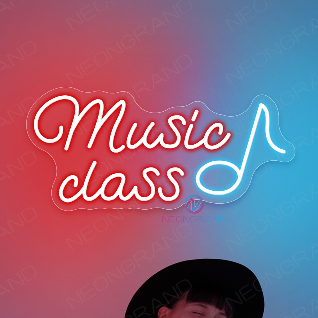 Music Neon Sign Business LED Light