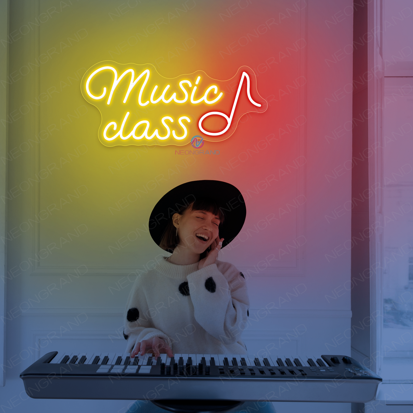 Music Neon Sign Business LED Light