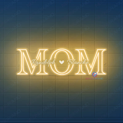 Custom Childs' Name Neon Sign Mother's Day Led Light