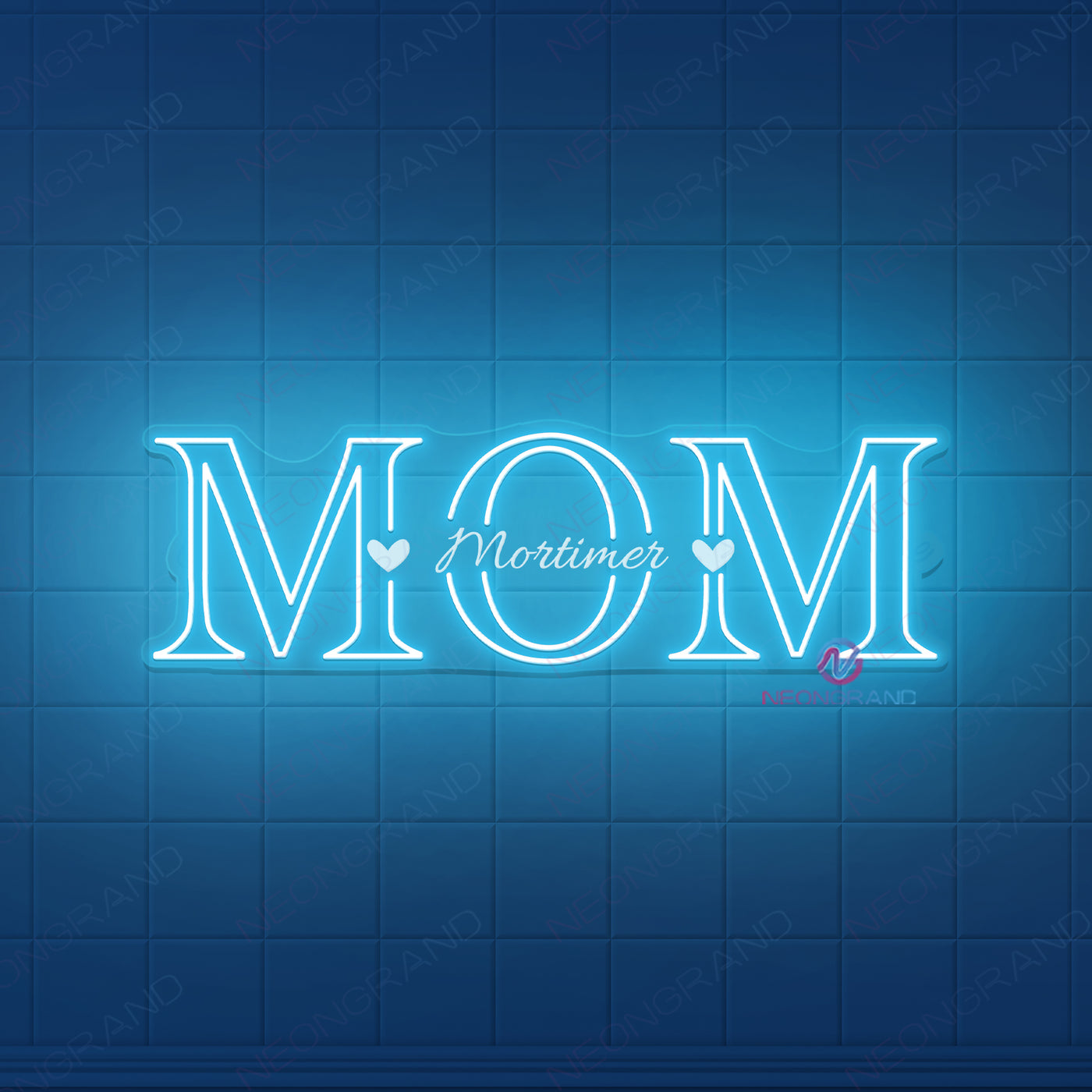 Custom Childs' Name Neon Sign Mother's Day Led Light