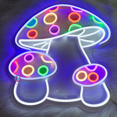 Neon Sign Mushroom Adorable Mushrooms Led Light