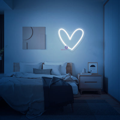 Neon Heart Light Love LED Neon Sign