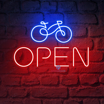 Neon Open Sign Bicycle