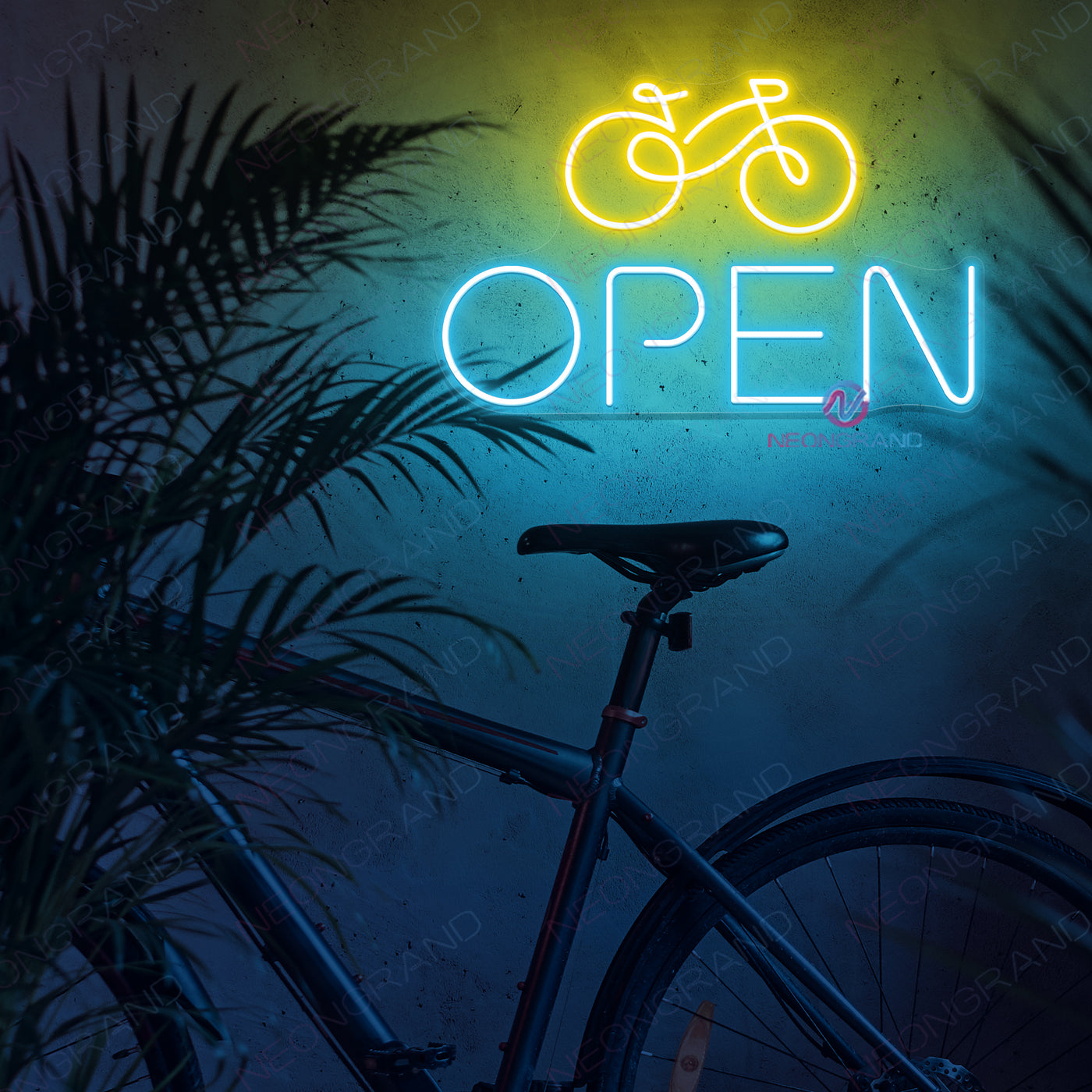 Neon Open Sign Bicycle Led Light