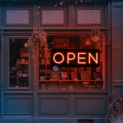 Neon Open Sign Basic Storefront LED Light
