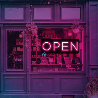 Neon Open Sign Basic Storefront LED Light