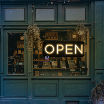 Neon Open Sign Basic Storefront LED Light