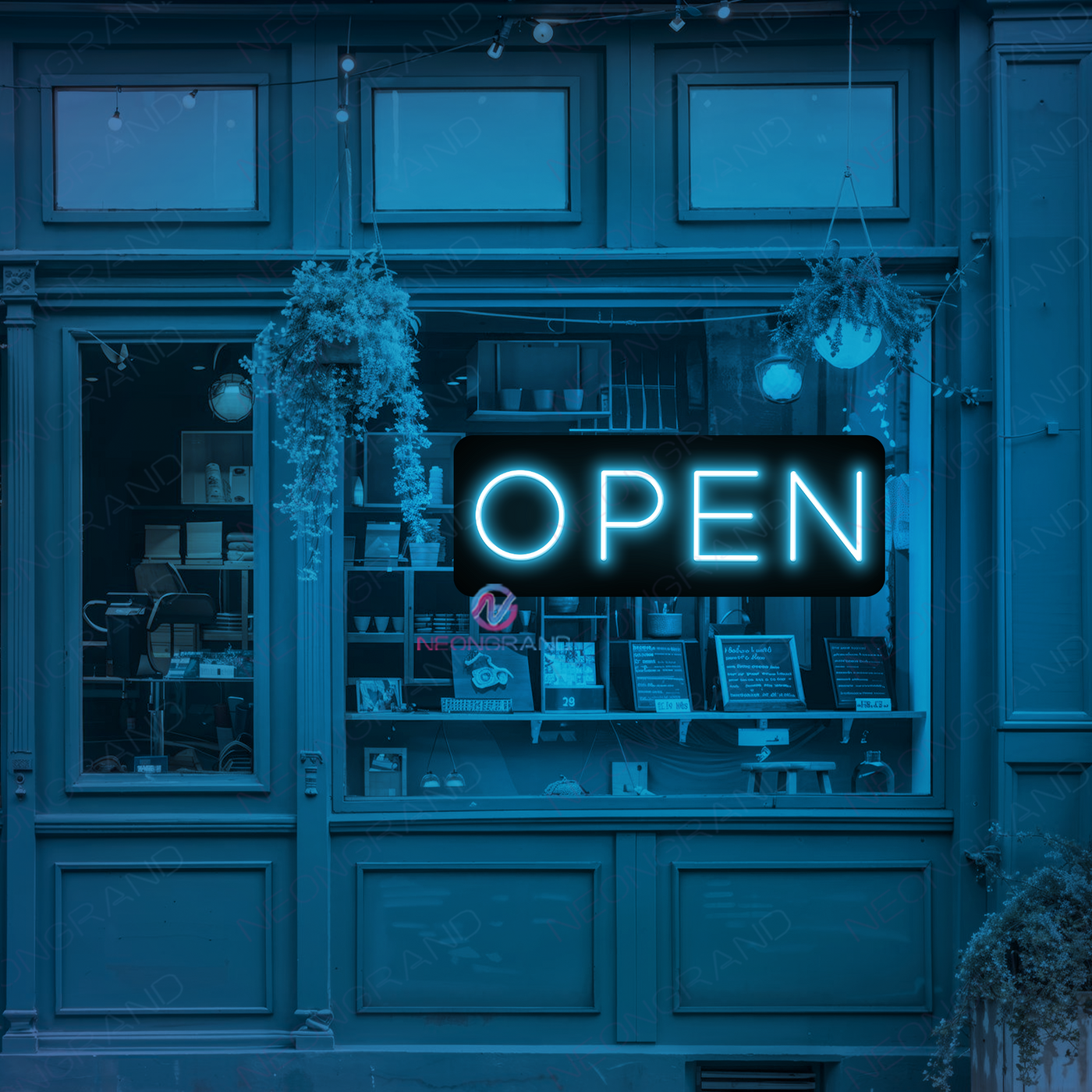 Neon Open Sign Basic Storefront LED Light