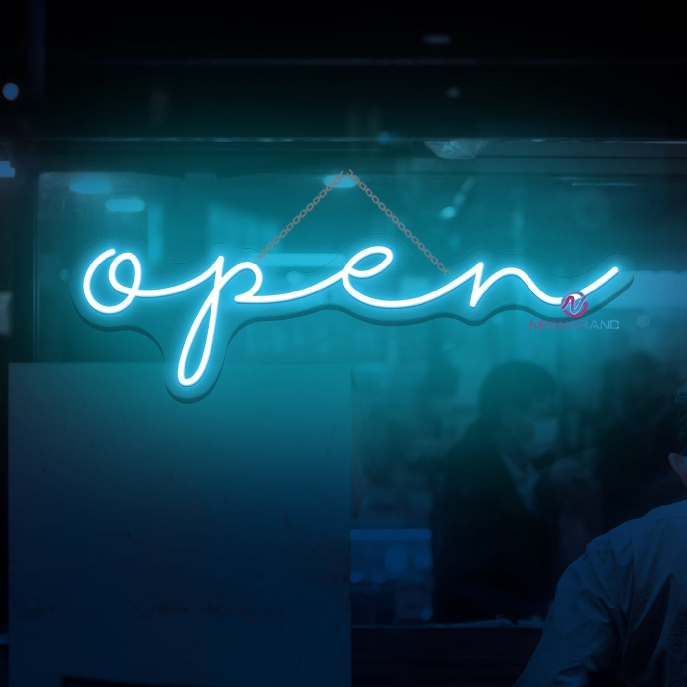 Open Neon Sign Aesthetic Open Led Light