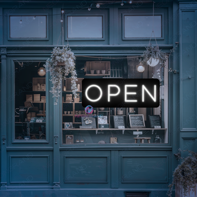 Neon Open Sign Basic Storefront LED Light