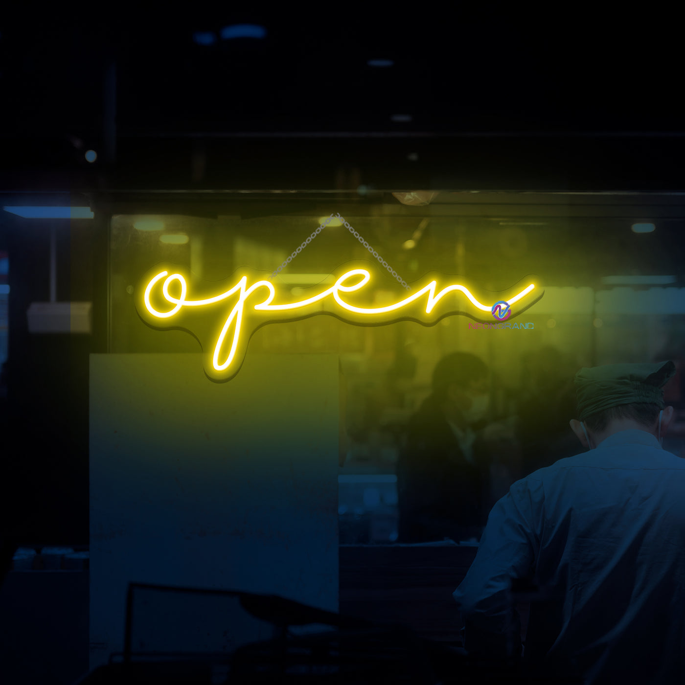 Open Neon Sign Aesthetic Open Led Light