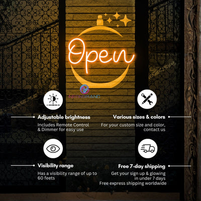 Perfume Open Neon Sign Storefront LED Light