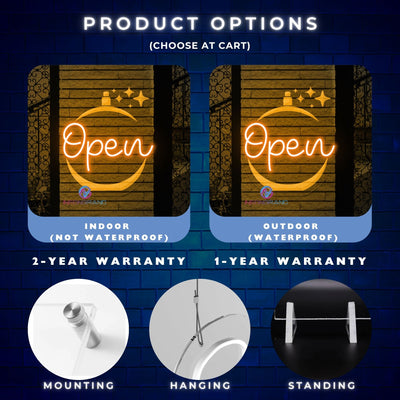 Perfume Open Neon Sign Storefront LED Light
