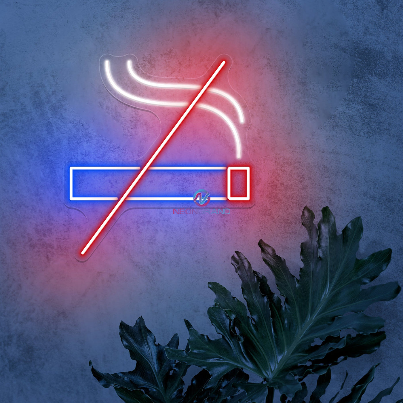 No Smoking Neon Sign Business LED Light