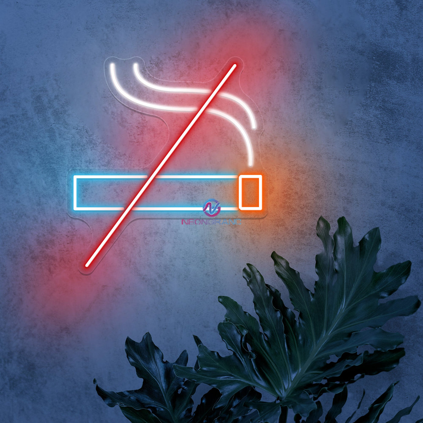 No Smoking Neon Sign Business LED Light