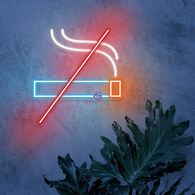 No Smoking Neon Sign Business LED Light