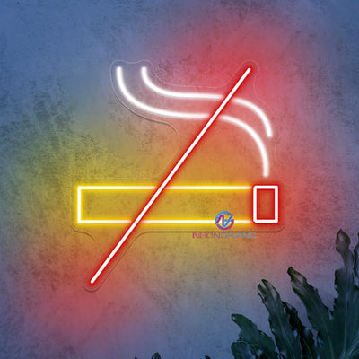 No Smoking Neon Sign Business LED Light