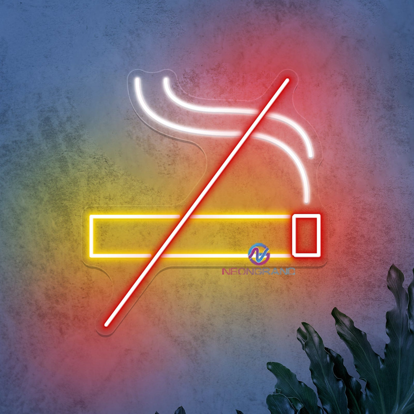 No Smoking Neon Sign Business LED Light