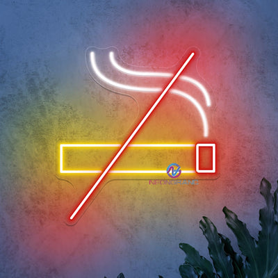 No Smoking Neon Sign Business LED Light