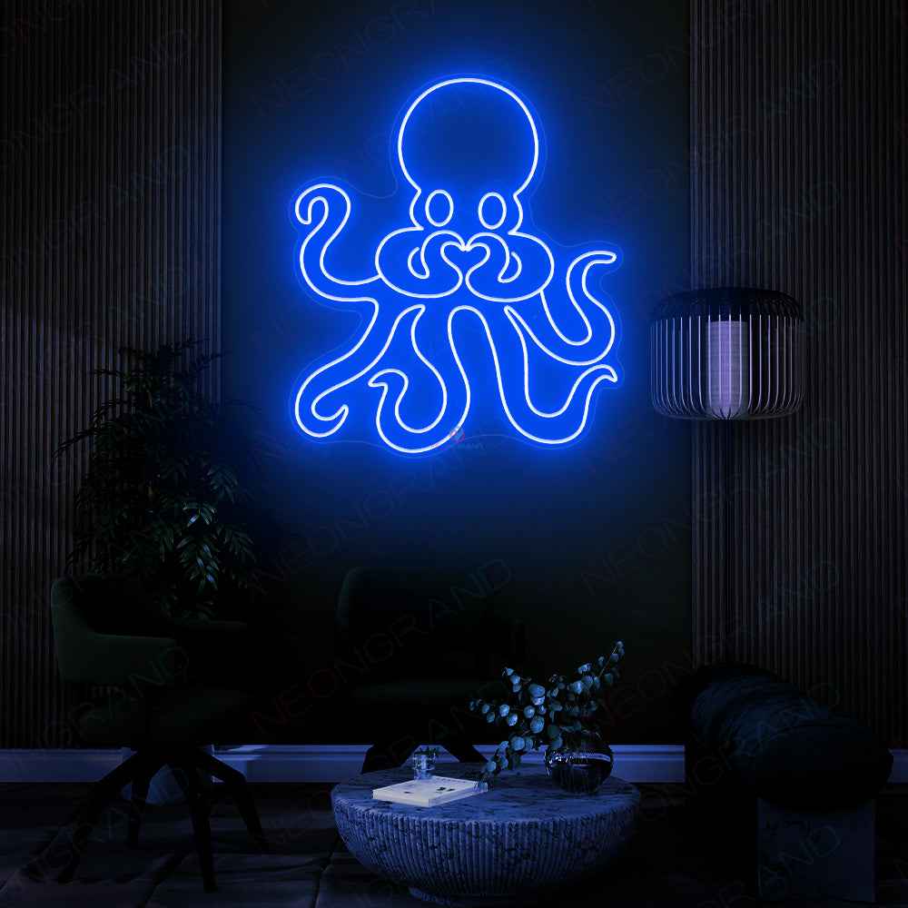 Octopus Neon Sign Cool Led Light