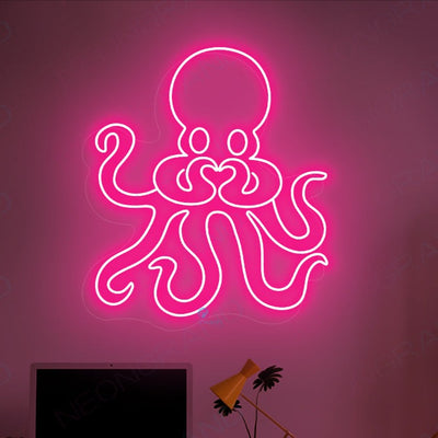 Octopus Neon Sign Cool Led Light