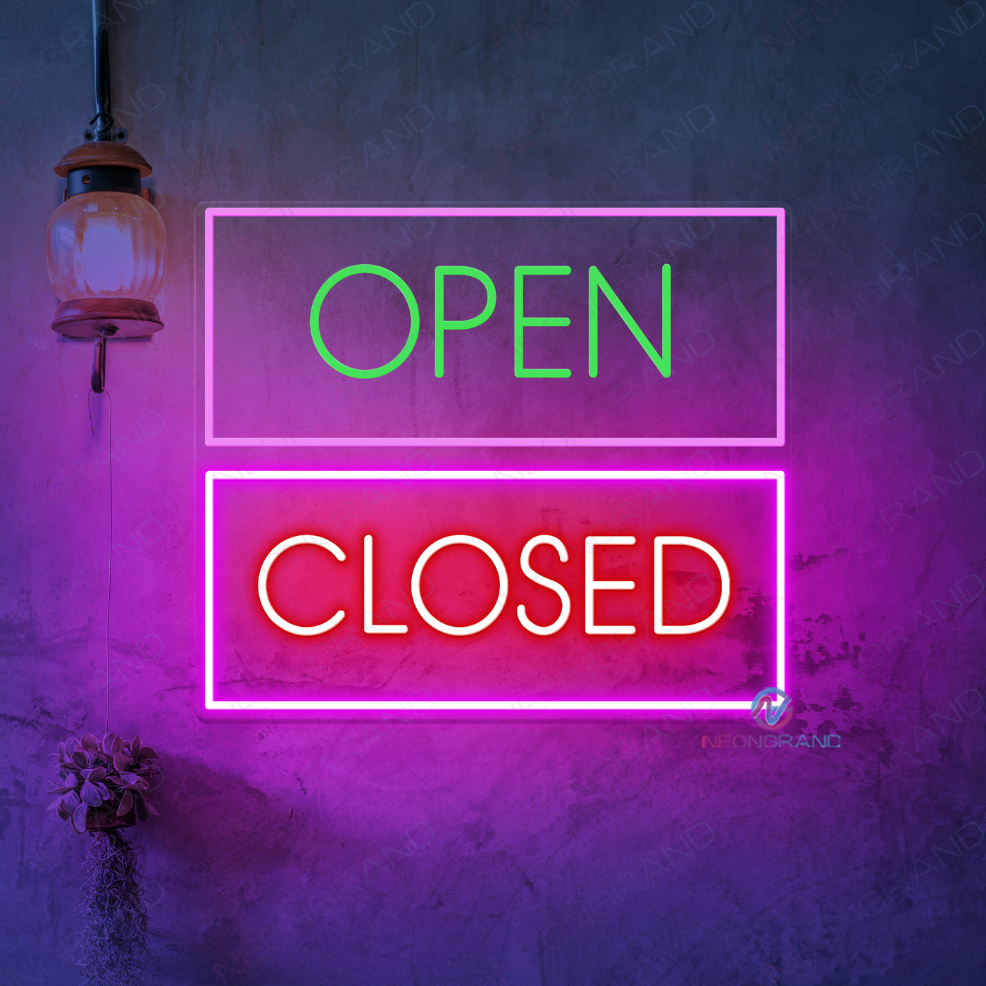 Open Closed Neon Sign Business Led Light - NeonGrand