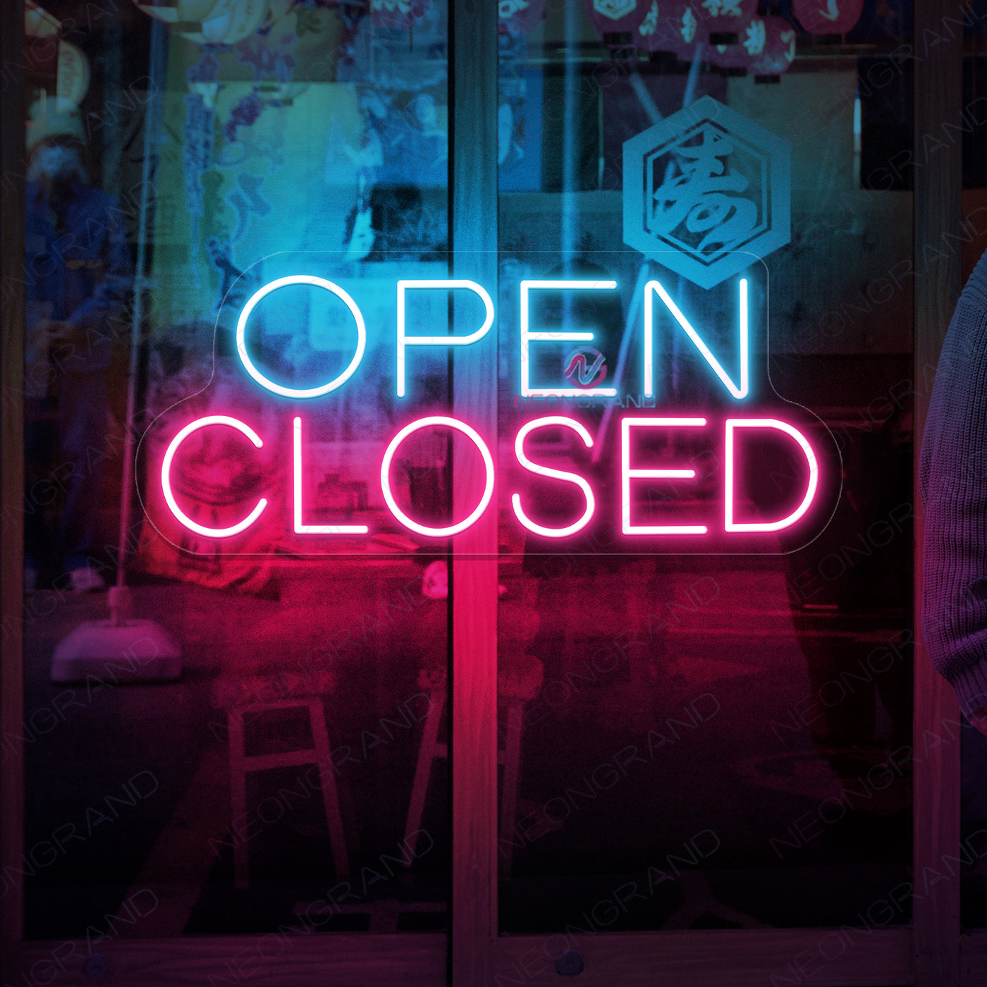 Open Closed Neon Sign Business Led Light